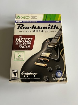 New Rocksmith 2014 Edition ( Microsoft Xbox 360 )  Game & Cable Bundle