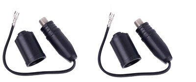 Monster Cable  Just Hook It Up  Cable  F  Matching Video Transformer  2 pk