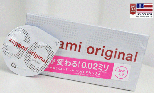 Sagami Original 002 condoms non-latex polyurethane Ultra Thin 0.02mm  4 types  - Picture 9 of 22