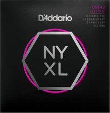 D'Addario NYXL Double Ball End Steinberger Electric Guitar Strings gauges 9-42