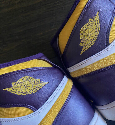 Air Jordan 1 High Strap Grand Purple Varsity Maize 2009 | eBay Air Jordan 1 High Strap Grand Purple Varsity Maize 2009 | eBay