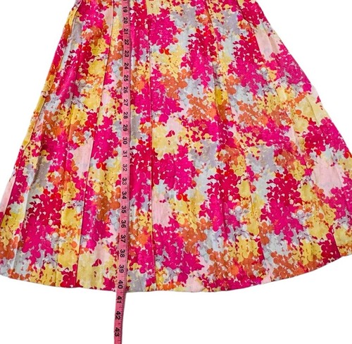 Diane Von Furstenberg Babydoll abito slip donna 6 seta floreale spaghetti strap - Foto 11 di 13