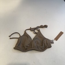 Skims Women  s Triangle Bikini Top Green M