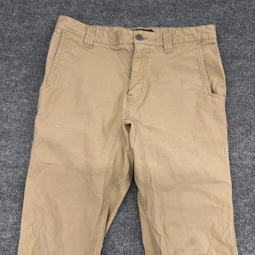 Mountain Khakis Pants 30X30 Tan Stretch Classic Hiking Straight Leg *Distressed* - Picture 2 of 13