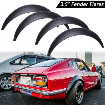 Fender Flares Wide Body Kit Arches Extension 3.5'' 90mm For Datsun 240Z,260Z,280Z