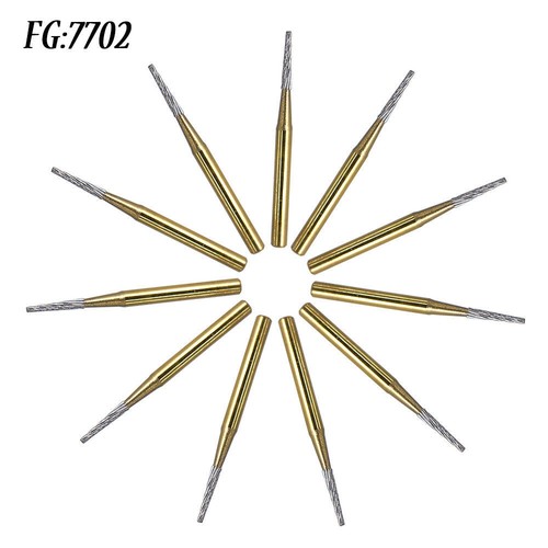 10 Pcs Dental Carbide Steel Trimming Finishing Burs Tungsten Bur FG Handpiece - Afbeelding 93 van 193