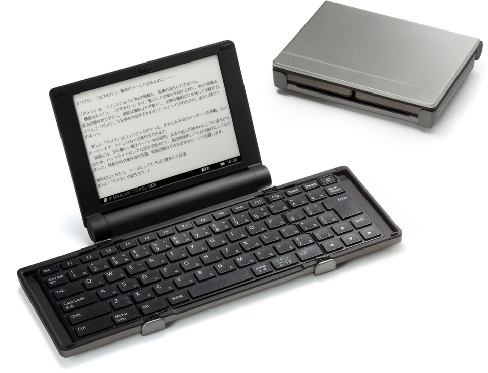 King Jim DM30 EINK Digital Memo Pomera ENGLISH Mini Laptop Keyboard - Image 3 of 3