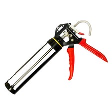 US Stock Red Color Caulking Gun with Gator Trigger Four Bearings