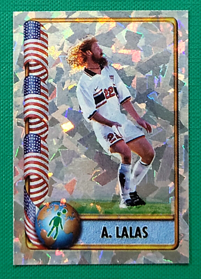 1998 Navarrete France World Cup FIFA Ax Sticker #223E ALEXI LALAS