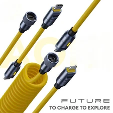 240W Future Creative Power Cable PD3.1 USB Type C Data Cable MFi Certified Lot 