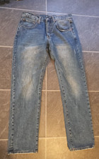 LEVI'S 505 0217 LVC BIG E DISTRESSED JEANS MEN'S SZ 32X32 USA MADE NOT SELVEDGE