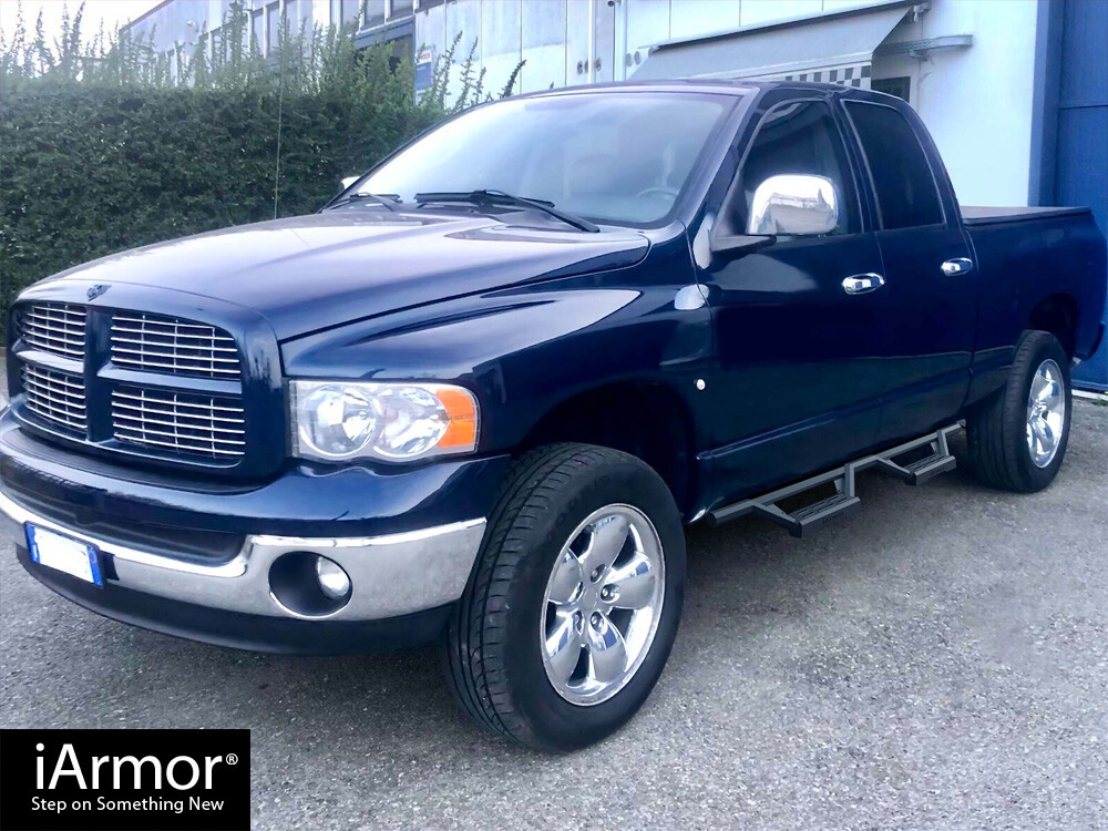 iArmor OffRoad Drop Steps Armor Fit 0208 Dodge Ram 1500 2500 3500