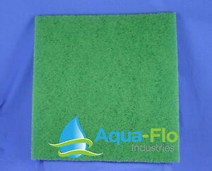 Aqua-Flo 8-PK Green Pond Filter Mat/Media/Pad 24"x24" skimmer-fish-koi 2ft x 2ft 