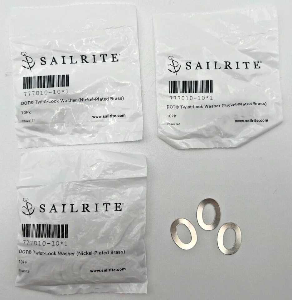 120 SAILRITE TWIST-LOCK FASTENER EYELETS #777005 & 2 HOLE SCREW STUDS #777030 - Image 3 of 4