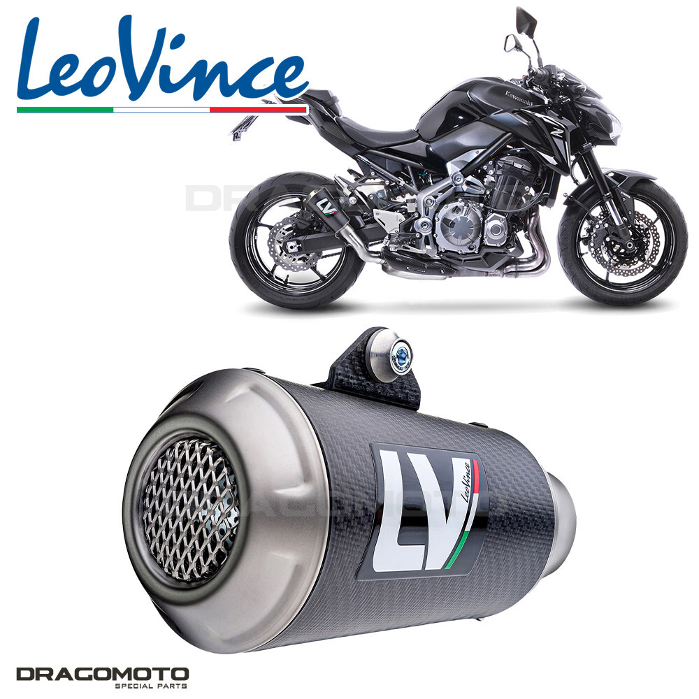 Pot Leovince Carbone Kawasaki Z900 ABS Performance : Sonorité et légèreté