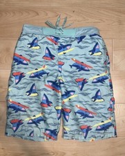 Youth XL Swim Trunks Shark Theme, Cat Jack