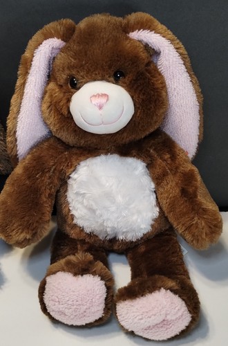 2 Build A Bears Rabbits Bunnies Floppy Ears Easter Stuffed Toy BAB - Picture 5 of 14