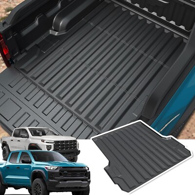  5FT Truck Bed Mat For 2023-2025 Chevy Colorado/GMC Canyon 3D TPE Short BedLiner
