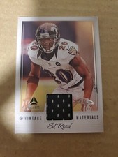 2023 Luminance Ed Reed Vintage Materials Patch Baltimore Ravens !!!