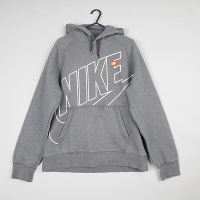 nike tape logo hoodie