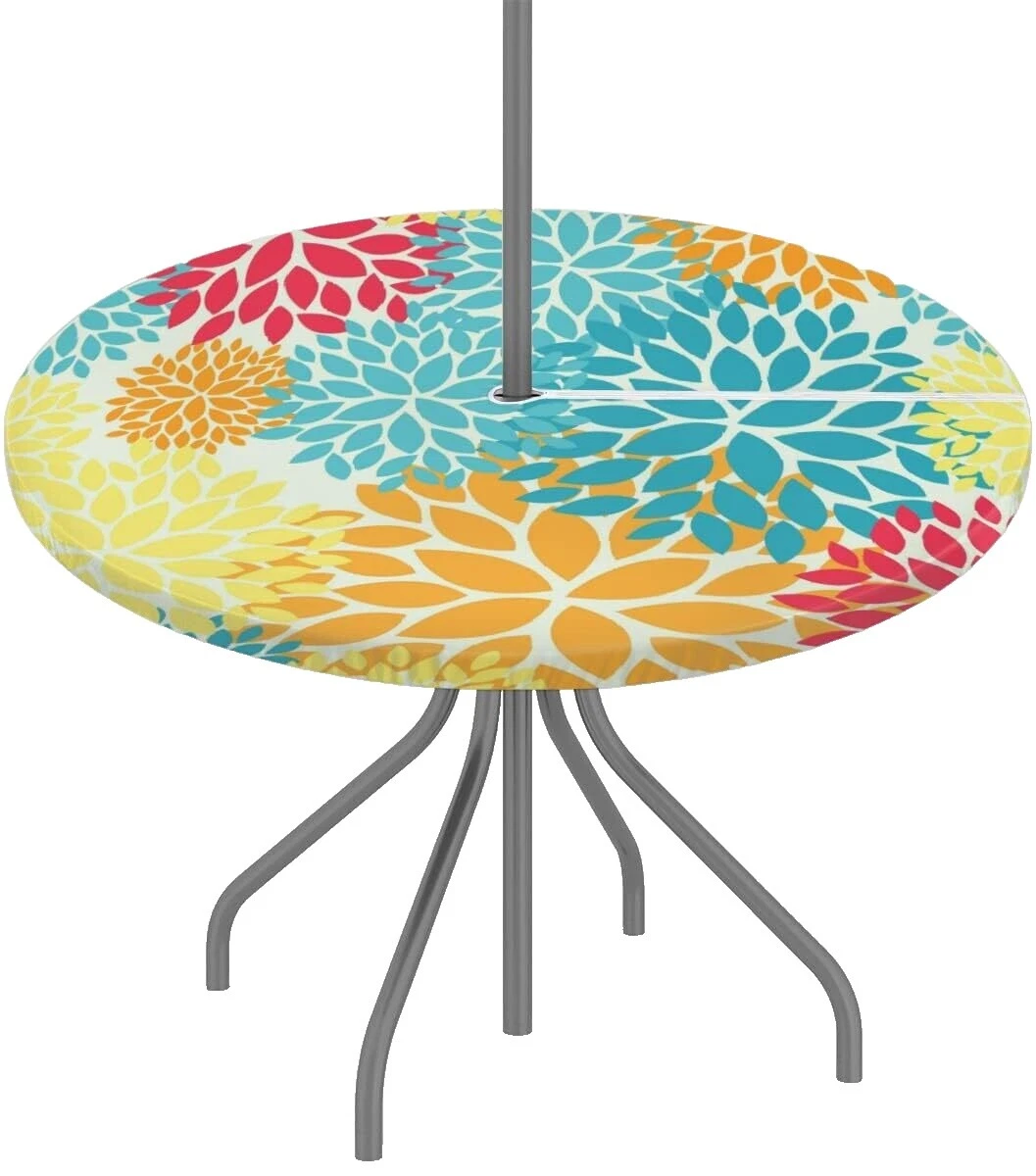 Vinyl Floral Tablecloths