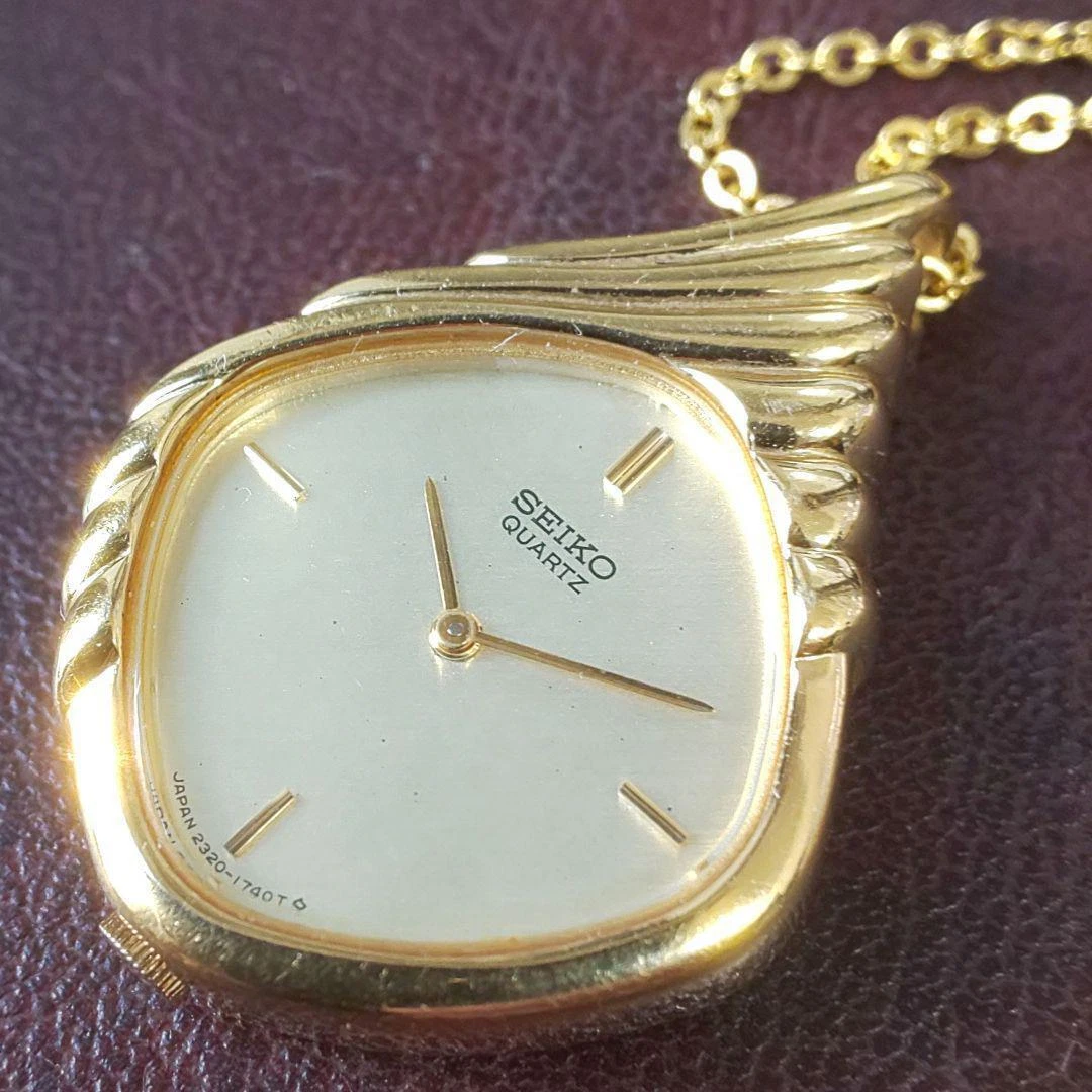 Seiko necklace shop watch