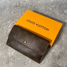 Authenticated Louis Vuitton Portefeuille Sarah Monogram