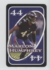 2024 Uno Fandom NFL Baltimore Ravens Purple Marlon Humphrey #44 0c4