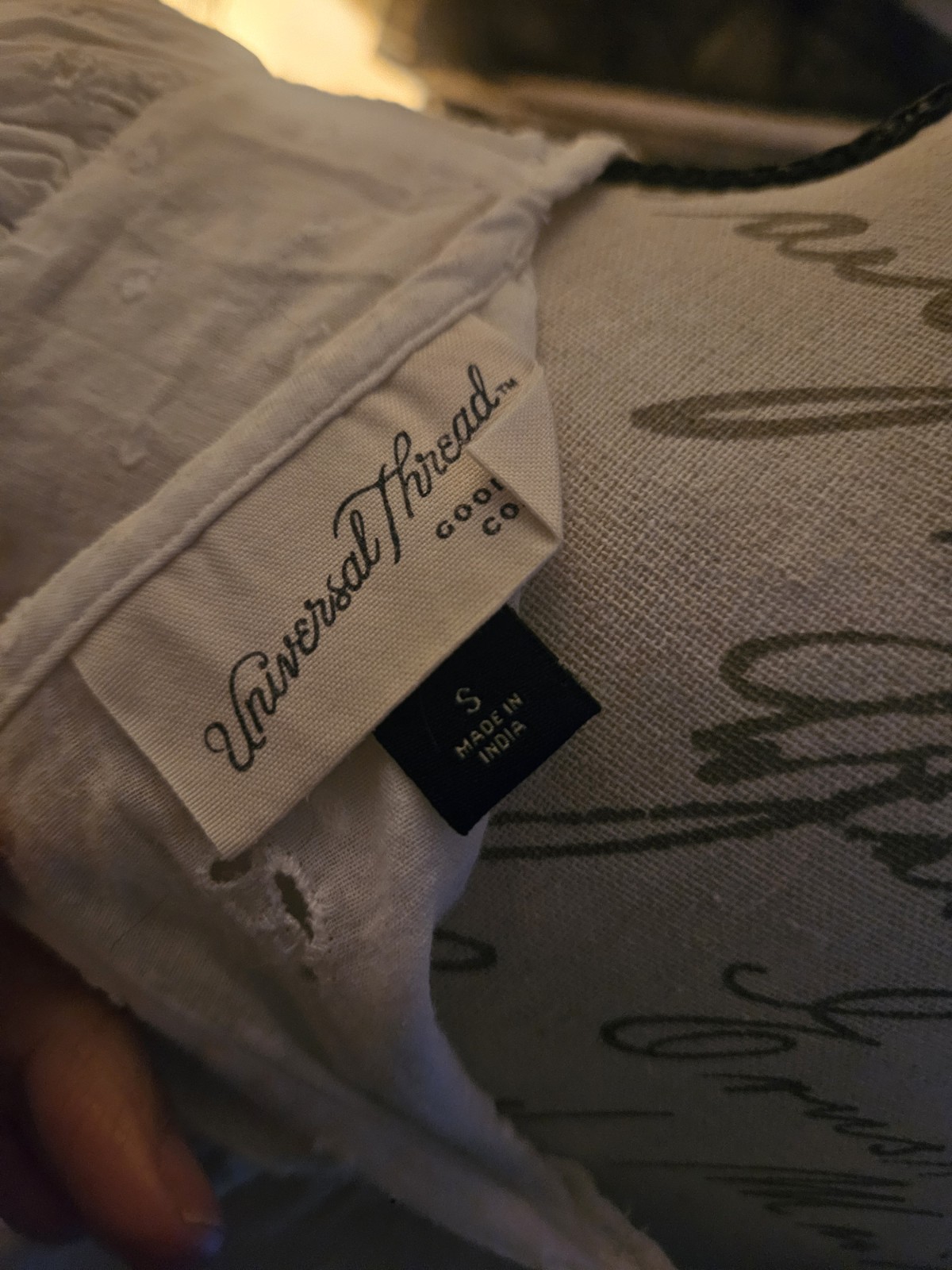 Universal Threads Swiss Dot Blouse Small.  Boho. … - image 3