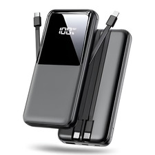 90000000mah Power Bank USB-C Pack Backup Battery Fast Charger For Mobile Phone