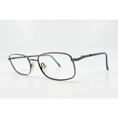 Modern Kody Eyeglasses Mens Gunmetal Metal Rectangle 54-18-145