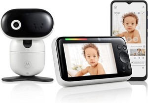Motorola PIP1510 CONNECT 5.0" Wi-Fi Motorized Video Baby Monitor Very Good