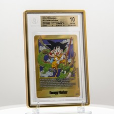Dragon Ball  E-42 Gold Energy Marker Manga Booster 01 Holy Grail BGS Pristine 10