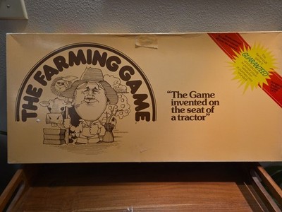 VINTAGE The Farming Game COMPLETE Weekend Farmer 1979 Classic Board Game