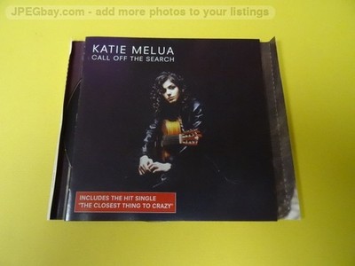 KATIE MELUA CALL OFF THE SEARCH (W) 12 Track CD Album including Picture Sleeve D
