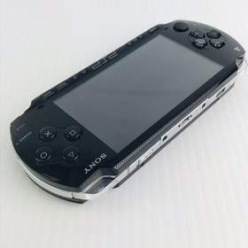 Sony PSP-1001 Black Console W/ Charger And Game - Tested & Working