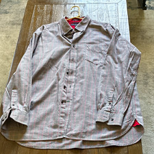 Vintage Tommy Hilfiger shirt Men  s Size XL Long Sleeve Plaid Button-Down Cotton