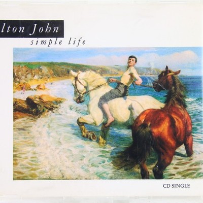 Music Musik MAXI CD Elton John   Simple Life Gut