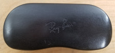 Ray-Ban Hard Case Black Flip Top Faux Leather for Glasses  Sunglasses
