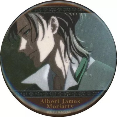 Moriarty the Patriot Badge Pin Albert James Collectible 56mm Character Pin