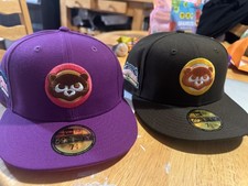 Hat Club Aux Pack Brown Chicago Cubs Size 7 1/4 Also graduation purple available