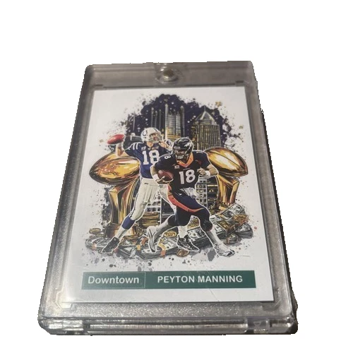 Peyton Manning Autographed & Framed Colts & Broncos 5x7 PSA Auto Certified Lot - Image 4 of 4