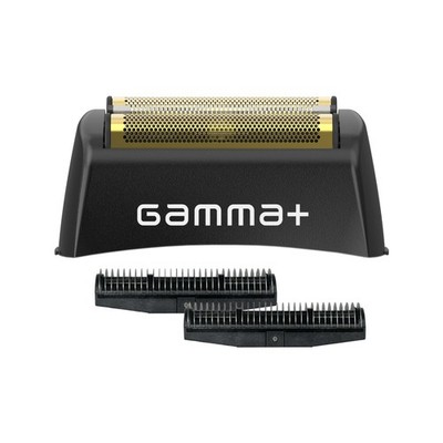 GAMMA+ Replacement Gold Titanium Foil Head & Set of 2 Stainless Steel Echo Cu...