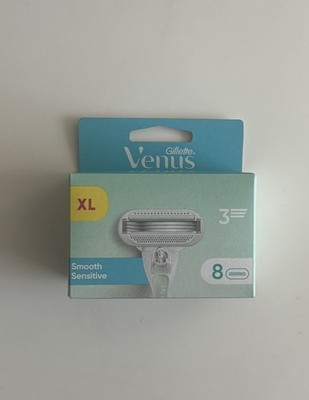 Gillette Venus Smooth Sensitive Rasierklingen   8 Stück   Neu & OVP (585)