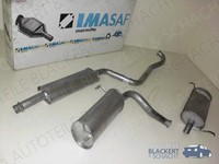 Imasaf Auspuffset Ab Kat für Peugeot 605 2.0 + 2.0I 1989-1999 | Vsd+Msd+Esd