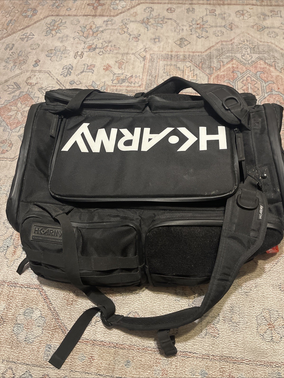 HK Army Expand 35L Backpack Duffel – Stealth Black – Excellent Condition