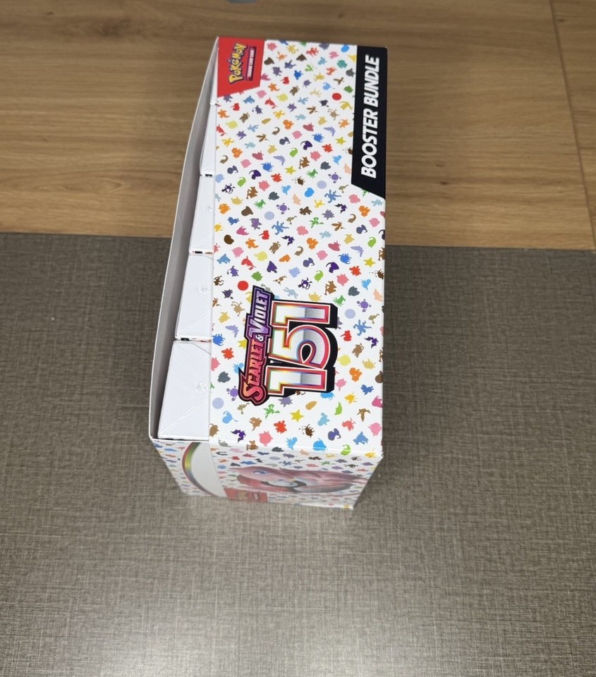 Pokemon 151 Booster Bundle Display Case 10 Bundles - Factory Sealed | eBay