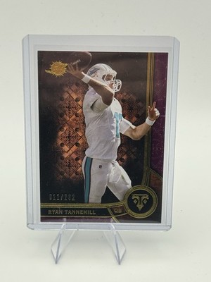 #56 Ryan Tannehill 2015 Topps Triple Threads - Purple /232 Miami Dolphins