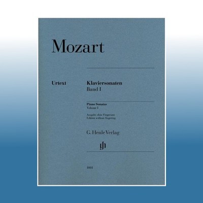 Wolfgang Amadeus Mozart - Klaviersonaten, Band I.Tl.1 | Ernst Herttrich
