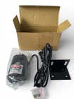 NEW FOLEY BELSAW 110V, 0.9A-5000 RPM REPLACEMENT ELECTRIC MOTOR W/PULLEY, SWITCH
